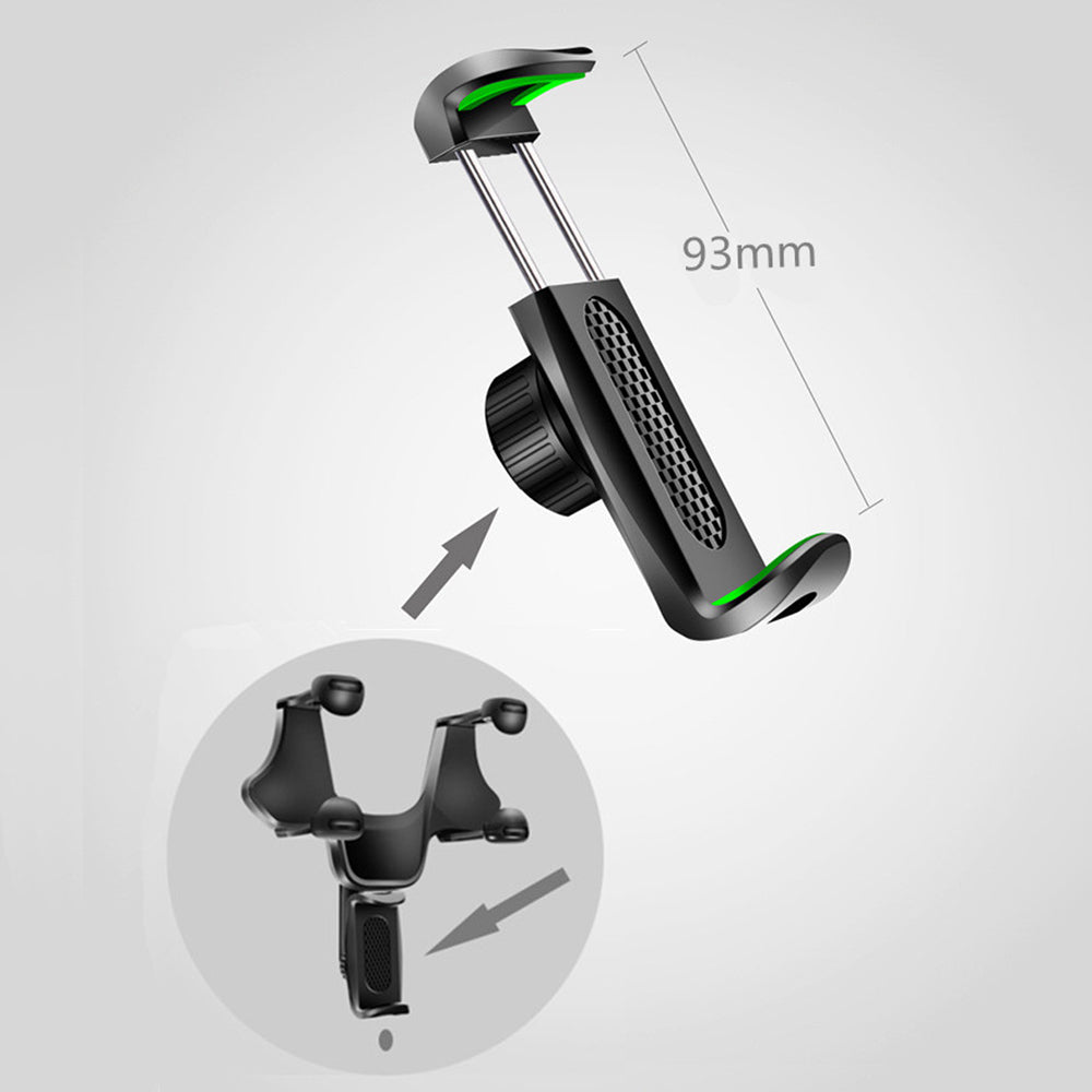 Car Rearview Mirror Mount Cell Phone GPS Stand Holder Cradle for iPhone Samsung Huawei Car Rearview Mirror Mount Cell Phone GPS Stand Holder Cradle for iPhone Samsung Huawei
